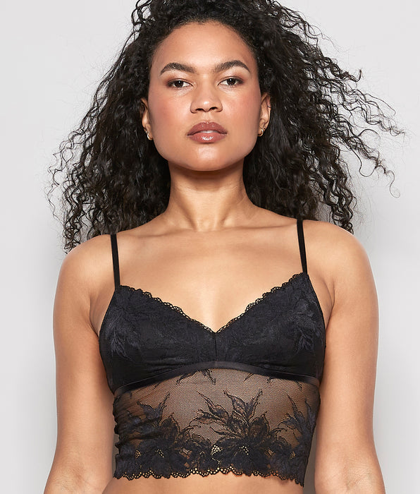La Senza Long Line Bralette in Black