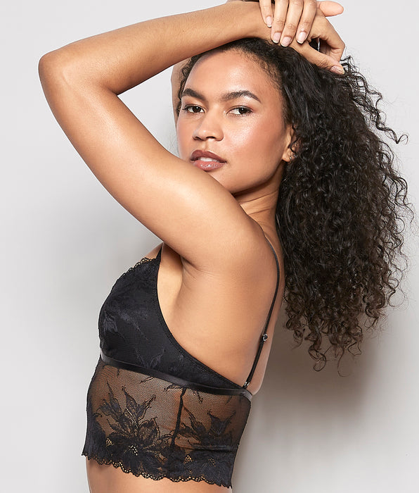 La Senza Long Line Bralette in Black