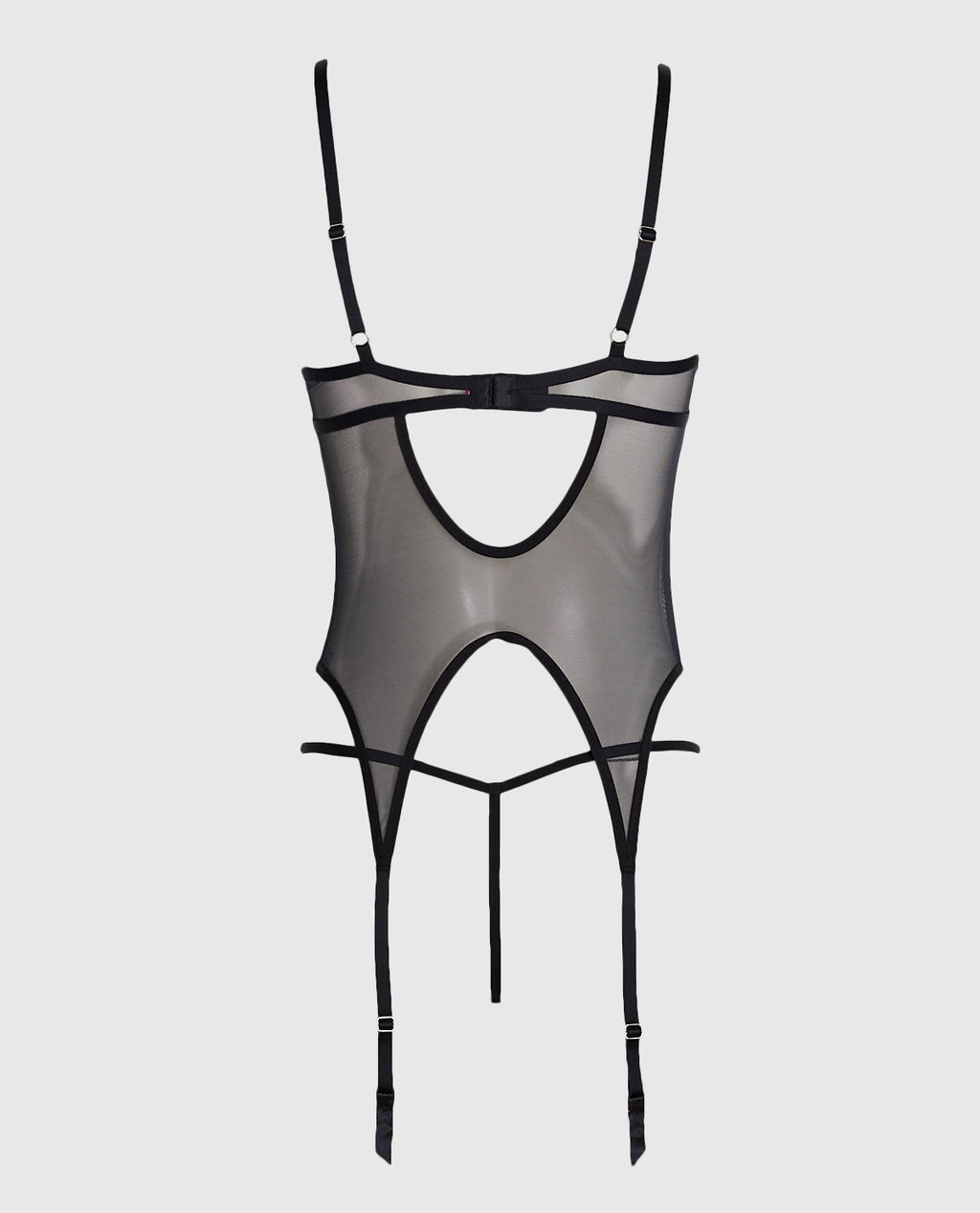 Guêpière Corset M SOUITOS Taille M - Noir Et Vert - Laçage Dos Et Agrafage Devant