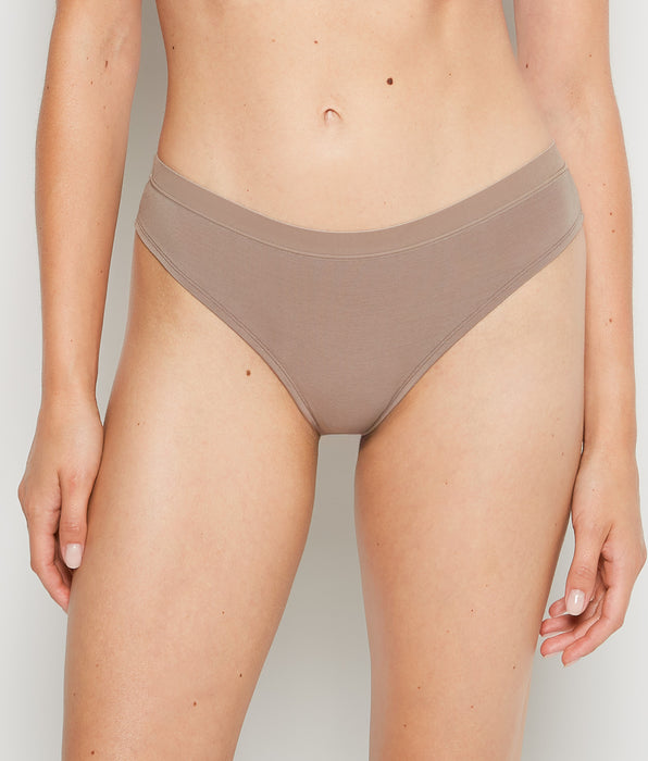 La Senza Thong Panty With Vanishing Trim in Leafless Tree