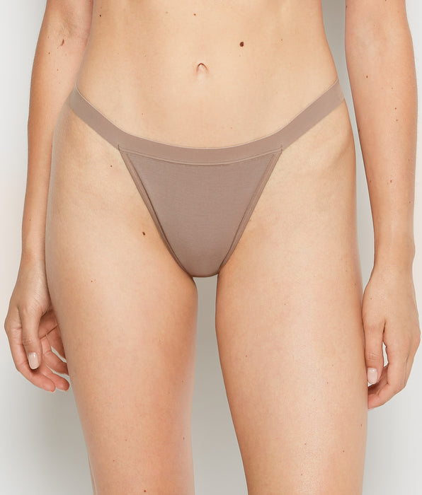 La Senza G-String Panty With Vanishing Trim in Leafless Tree