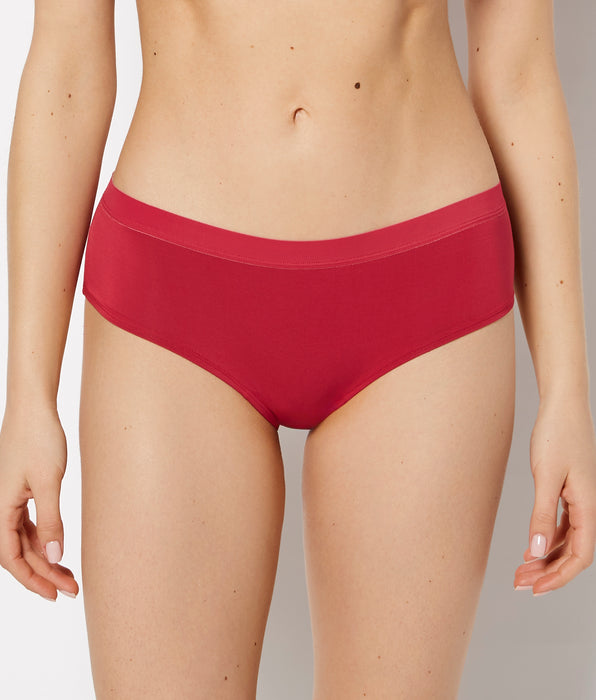 La Senza Hipster Panty With Vanishing Trim in Passion Red