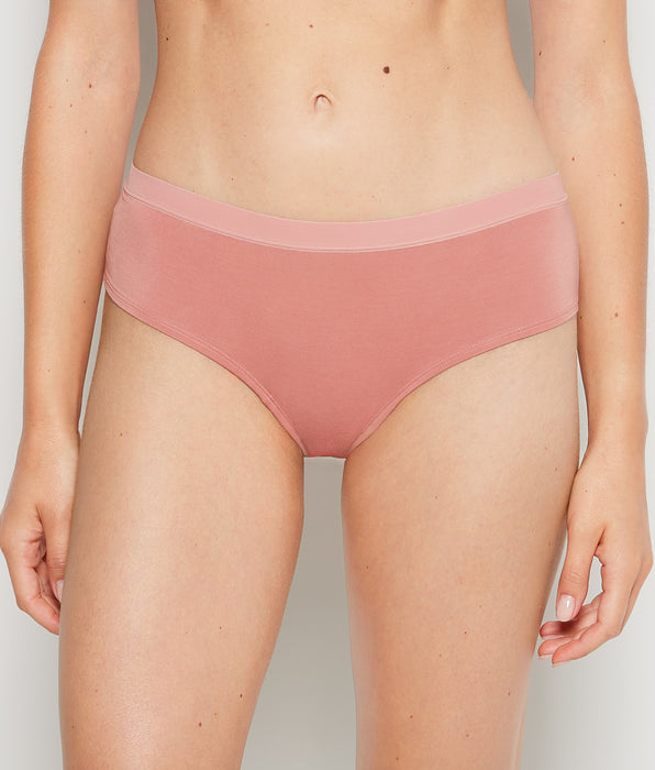 La Senza Hipster Panty With Vanishing Trim in Old Rose