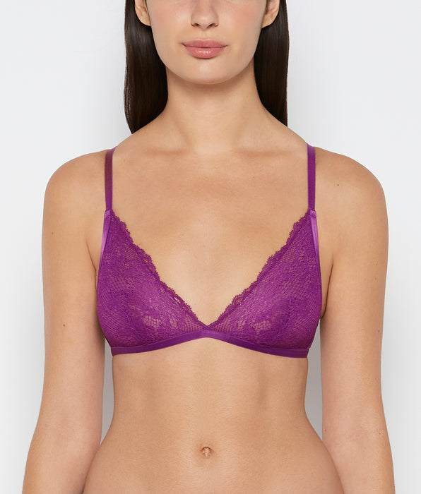 La Senza Lace Bralette in Sparkling Grape