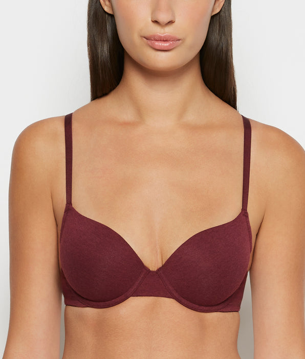 La Senza Demi Bra in Russian Ruby Heather