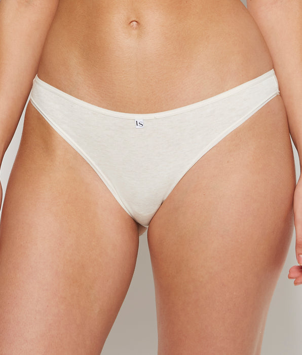La Senza Bikini Panty in Oatmeal Heather
