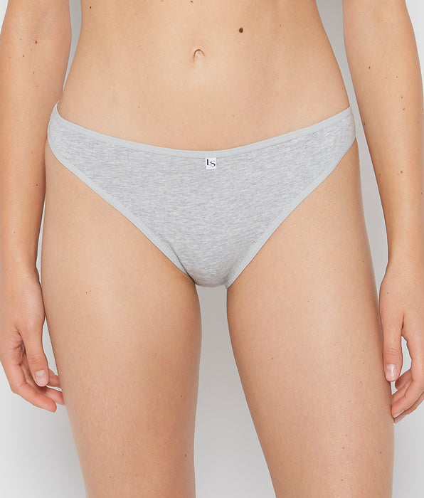 La Senza Bikini Panty in Cool Gray Heather