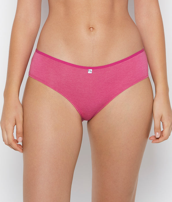La Senza Hipster Panty in Fuchsia Red Heather