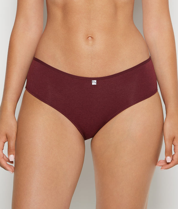 La Senza Hipster Panty in Russian Ruby Heather