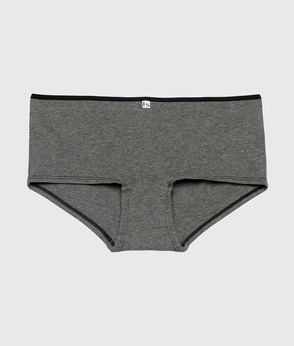 La Senza Boyshort Panty in Tuxedo Heather