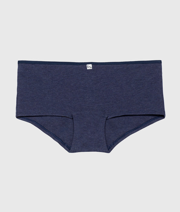 La Senza Boyshort Panty in Dark Navy Heather