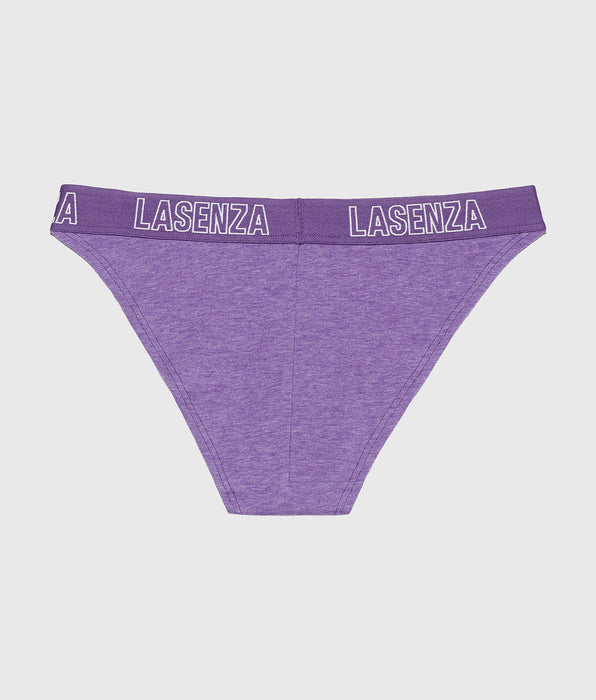 La Senza Cheeky Panty in Purple Opulence Heather