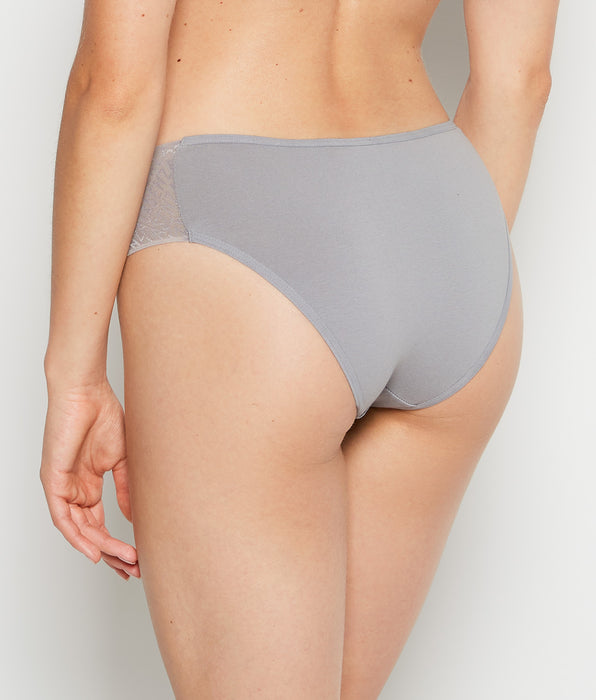 La Senza Bikini Panty with Logo in Skyrocket