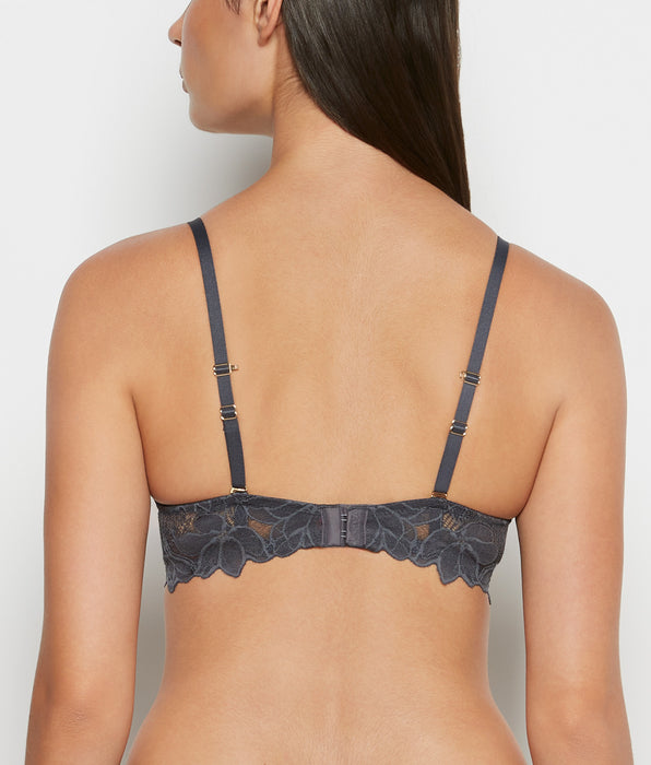 La Senza Push up bra with all over Reverie Lace in Ebony