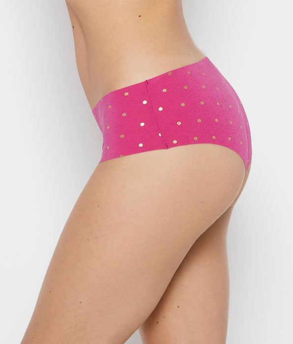 La Senza Culotte taille basse No Show métallique à pois
