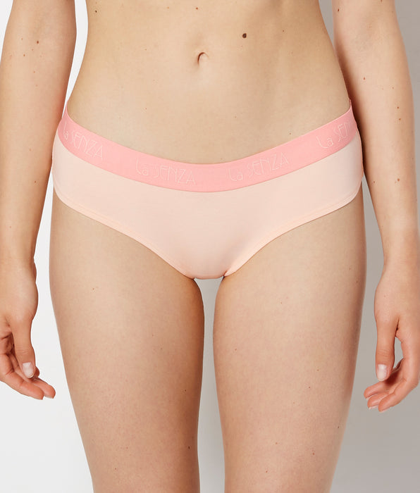 La Senza Hipster Panty with Art Deco Logo in Pink