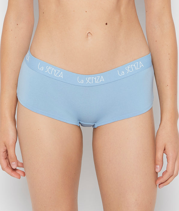 La Senza Culotte garçonne avec logo Art déco lac glaciaire