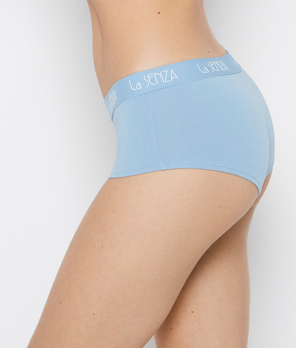 La Senza Culotte garçonne avec logo Art déco lac glaciaire