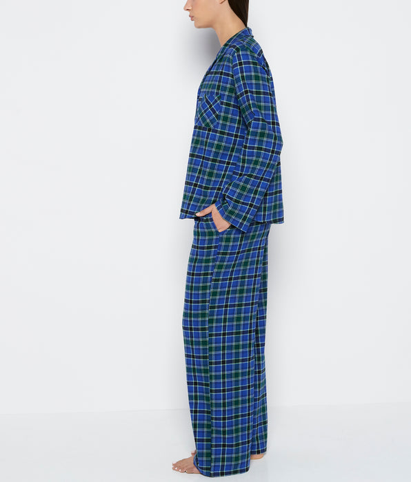 La Senza Flannel Sleep Set in Montreal Plaid