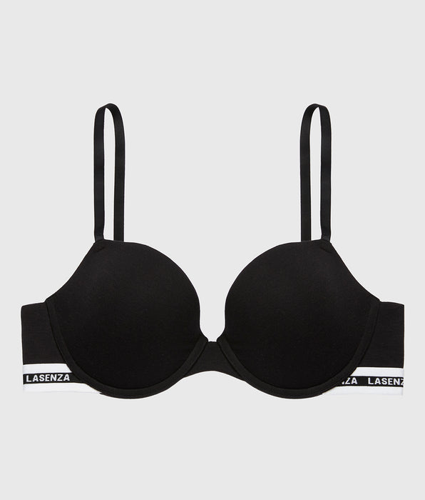 La Senza Padded Bra in Tuxedo Black