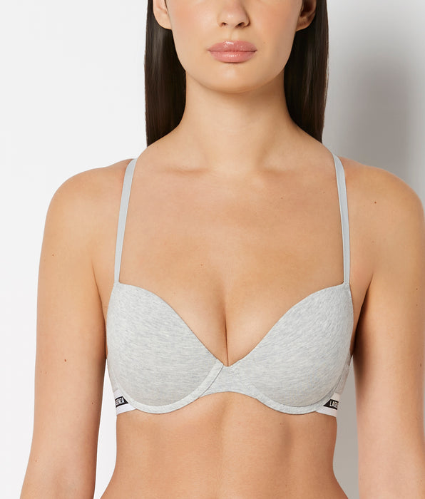La Senza Padded Bra in Heather Grey