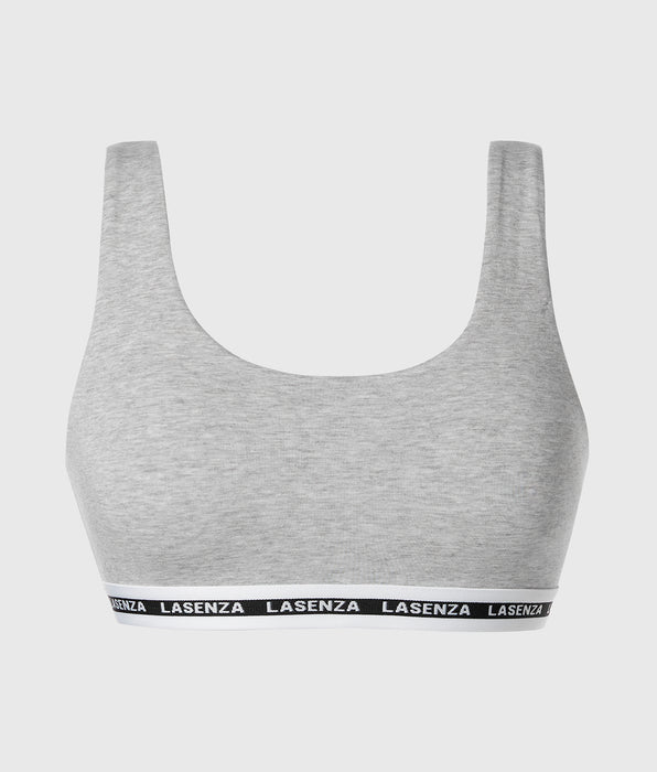 La Senza Scoop Bralette in Heather Grey