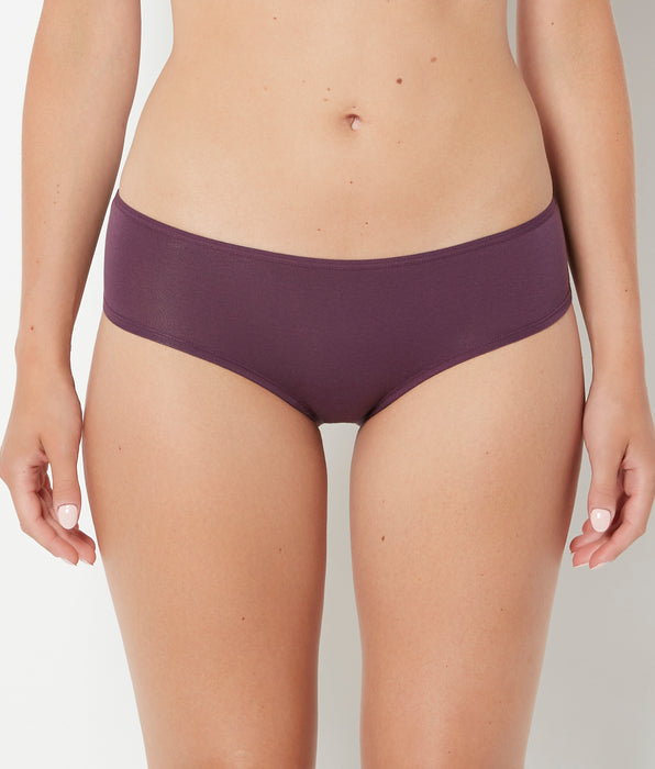 La Senza Cotton Hipster Panty in Blackberry Wine