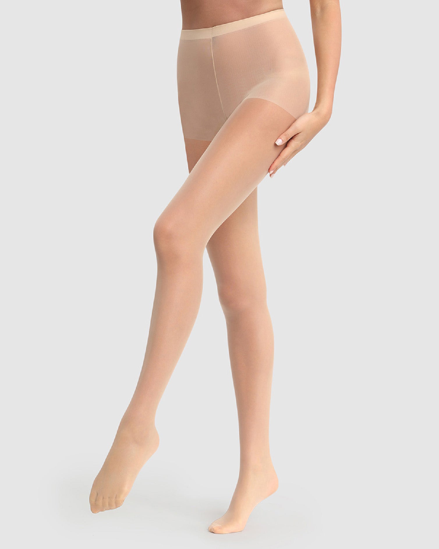 Sheer Tights in Sugar Baby