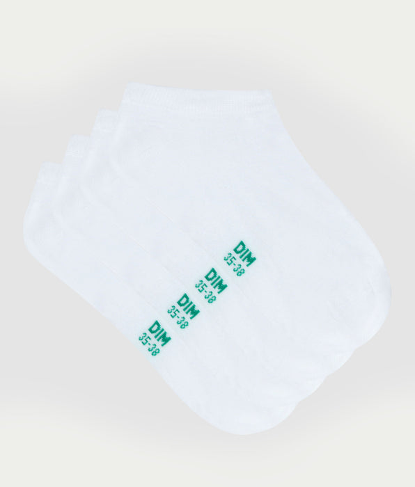 La Senza Pack of 2 Cotton Ankle Socks in White