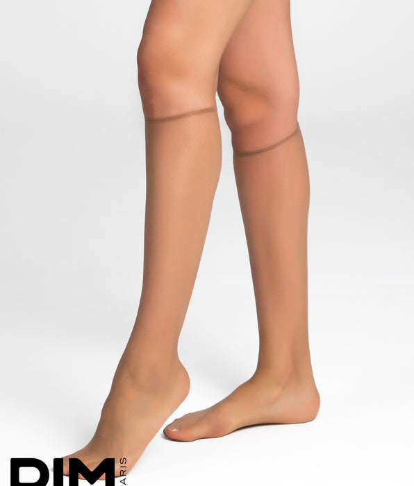 La Senza Sheer Knee High Stocking in Rosetan