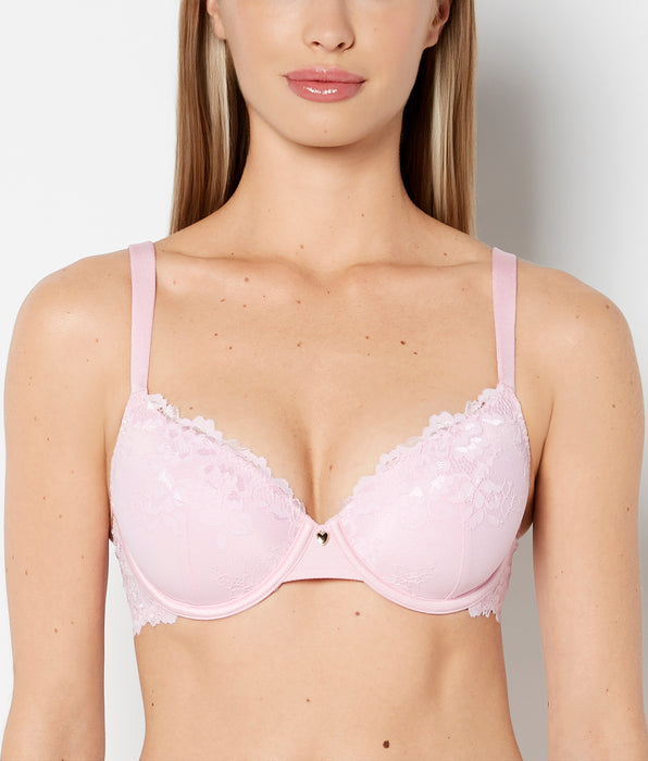 La Senza Full Coverage Lightly Lined Bra With Romantic Lace in Sweet Dream