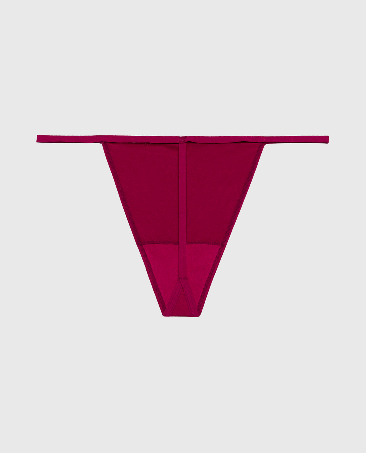 Ultrasoft Modal G String Panty With Rosette Detail In Plum Rose La Senza