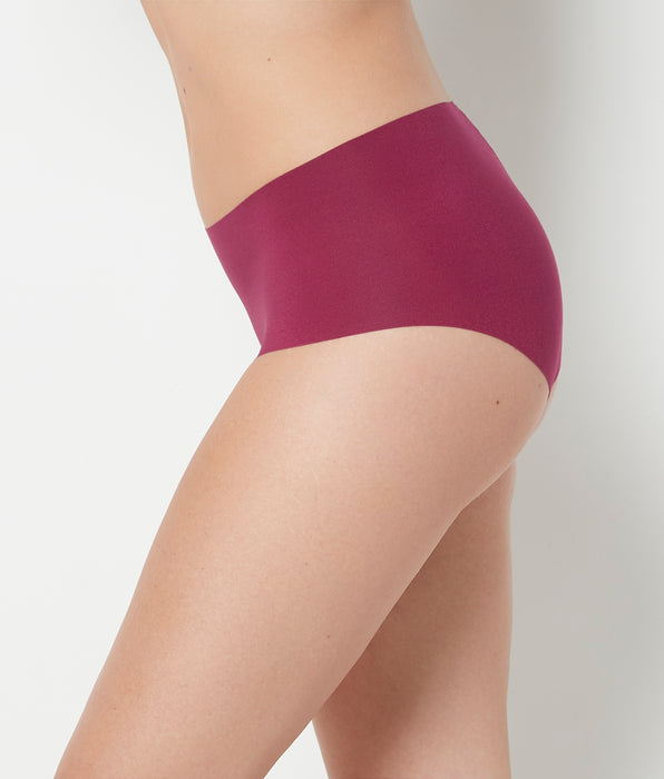 La Senza Culotte taille haute invisible violet magenta