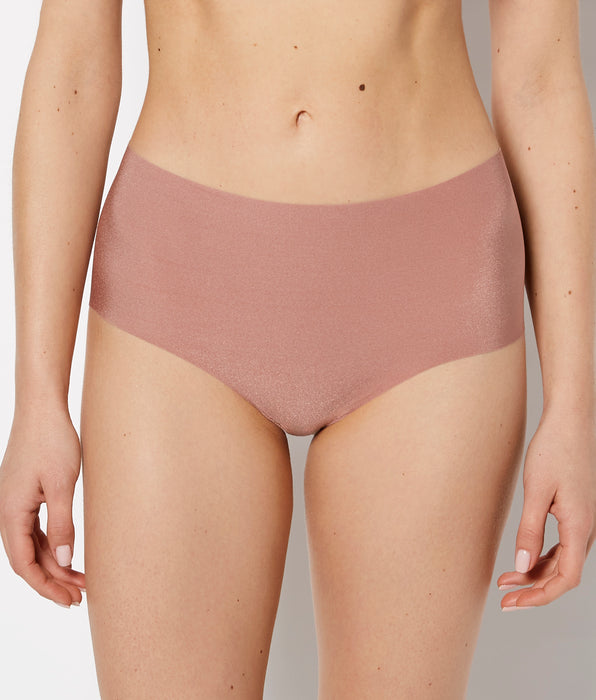 La Senza No Show High Waist Brief Panty in Deer