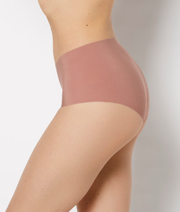 La Senza No Show High Waist Brief Panty in Deer