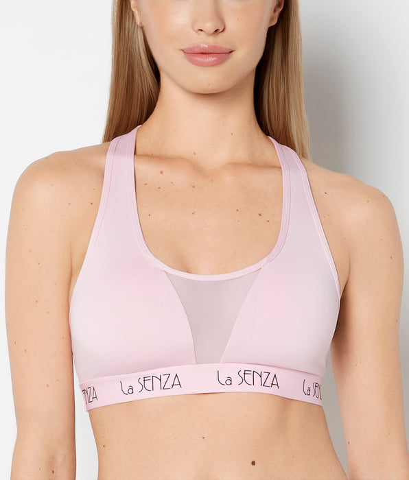 La Senza Low Impact Scoop Neck Sports Bra in Sweet Dream