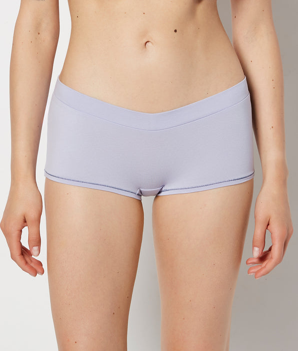 La Senza Boyshort Wide Waist Cotton Panty in Cosmic Sky