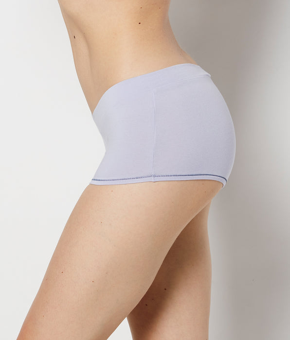 La Senza Boyshort Wide Waist Cotton Panty in Cosmic Sky
