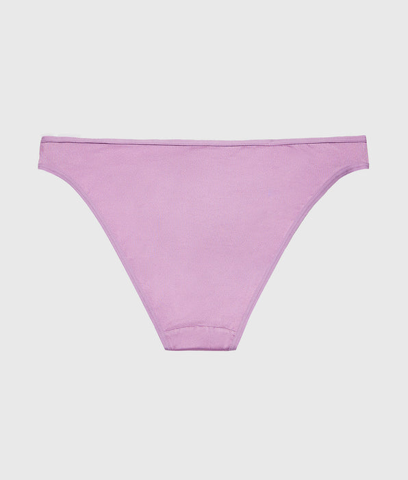 La Senza Bikini Micro Panty With Lace Trim in Regal Orchid