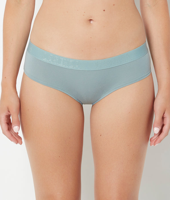 La Senza Taille basse avec bande à logo plomb
