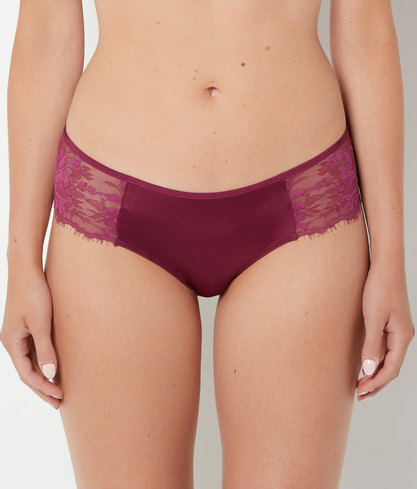 La Senza Coquine avec bordure en dentelle envoutante violet magenta