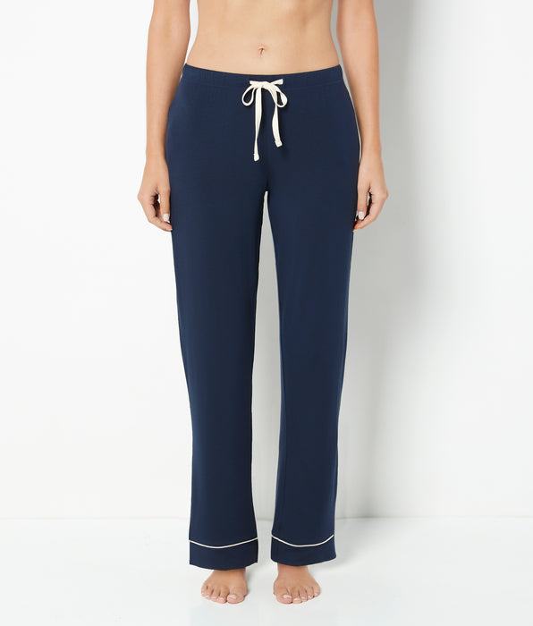 La Senza Casual Sleep Wide Leg Pant in Navy Blazer