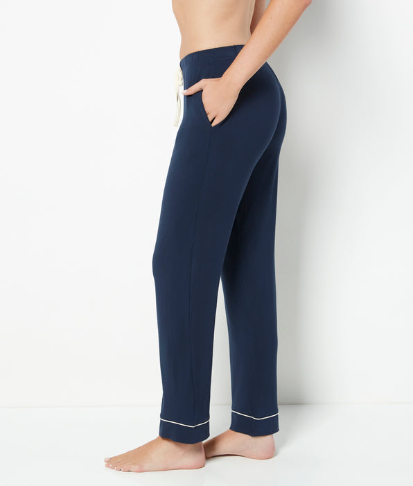 La Senza Casual Sleep Wide Leg Pant in Navy Blazer