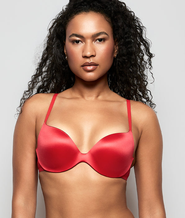 La Senza Comfort Push Up Bra in Cosmo Red