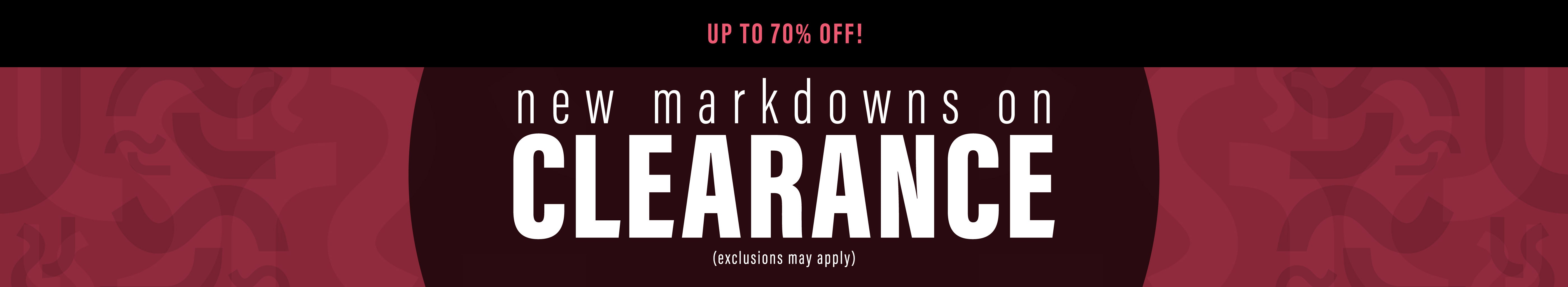 UP TO 70% OFF!