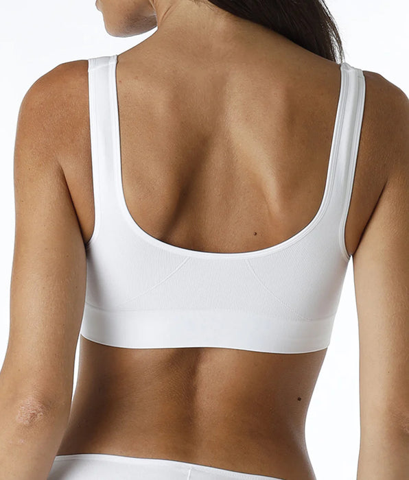 La Senza Active Comfort low-impact yoga bralette in White